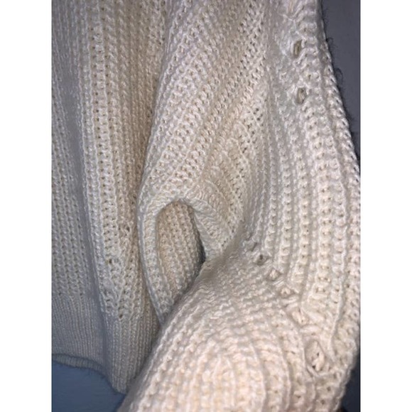 H&M Cream Chunky Knit Sweater - XS - Picture 3 of 6